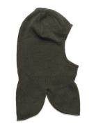 Minymo Balaclava Knit Khaki Green