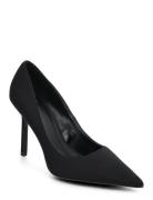 Mango Pointed Toe Heel Skor Badskor Svart