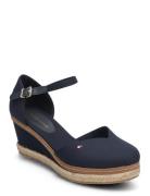 Tommy Hilfiger Basic Closed Toe Mid Wedge Blå