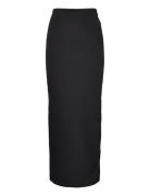 Calvin Klein Q-Nova Cut Out Skirt Svart