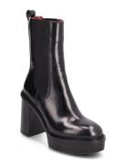 Tommy Hilfiger Elevated Plateau Chelsea Bootie Svart