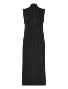 Calvin Klein Jeans Washed Long Sweater Dress Svart