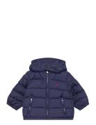 Ralph Lauren Baby Water-Repellent Down Jacket Marinblå