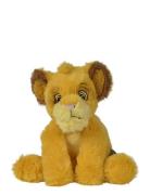 Disney Super Soft Simba, 25Cm Toys Soft Toys Stuffed Animals Multi/pat...