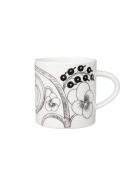Paratiisi Mug 0.35L Black Home Tableware Cups & Mugs Coffee Cups White...