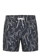 Hollister Hco. Guys Swim Svart