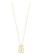 Pilgrim Love Tag Recycled Mom Necklace Guld