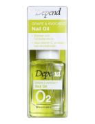 Depend Cosmetic Grape & Avocado Nail Oil 11Ml Se/Fi Nude