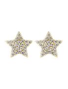 By Jolima Star Crystal Earing Guld