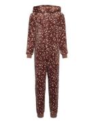 Lindex Pajama Sies Animal Brun