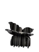 By Barb Butterfly Hair Clip Black Svart