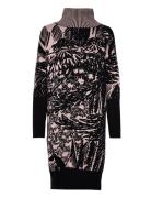 Papu Turtle Neck Dress, Autumn Garden Svart