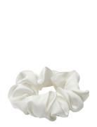 Lenoites Mulberry Silk Scrunchie White Vit