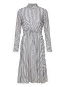 Tom Tailor Striped Dres Svart