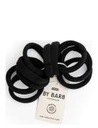 By Barb Hair Ties 10 Pc-Set Svart