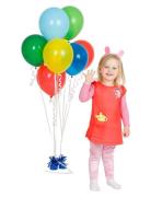 Joker Costume Peppa Pig Red Dress 4-6 Multi/patterned