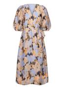 Second Female Marigold Wrap Dress Multi/patterned