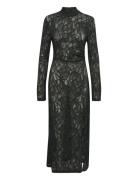 Gestuz Hilmagz Lace Midi Dress Grön