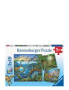 Ravensburger Dinosaur Facination 3X49P Multi/patterned