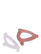 Everyday Baby Silic Teether 2-Pack Ll/Nr Brun