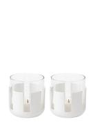 Stelton Luna Fyrfadsstage Soft White Vit