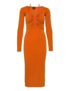 Gina Tricot Lorna Midi Dress Orange