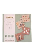 Filibabba Counting Puzzle - Nordic Animals Multi/patterned