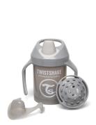 Twistshake Mini Cup 230Ml 4+M Pastel Grey Home Meal Time Cups & Mugs G...