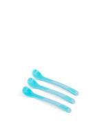 Twistshake 3X Feeding Spoon 4+M Pastel Blue Home Meal Time Cutlery Blu...