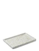 Terrazzo Fad Home Tableware Dining & Table Accessories Trays Grey Humd...