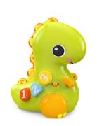 Bright Starts Go, Go, Dino™ Crawl & Count Toy Grön