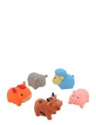 Rätt Start Bathtoys, Farm Animals, 5-Pack Multi/patterned