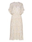 Samsøe Samsøe Andina Long Dress Aop 8083 Beige