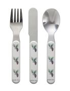 Elsa Beskow Forest, Cuttlery, 3-Part Home Meal Time Cutlery Multi/patt...