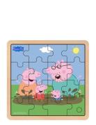 Gurli Gris Peppa Pig - Wooden Puzzle - Mud Multi/patterned