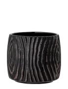 Atena Urtepotteskjuler, Sort, Stentøj Home Decoration Flower Pots Blac...