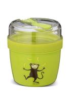 N'ice Cup - L, Kids, Lunch Box With Cooling Disc - Lime Home Meal Time...