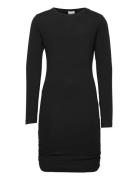 The New Basic L_S Dress Noos Sustainable Svart