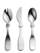 Children's Cutlary Set - Silver Home Meal Time Cutlery Silver Elodie D...