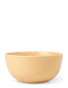 Rhombe Color Skål Home Tableware Bowls Breakfast Bowls Yellow Lyngby P...
