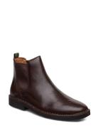 Polo Ralph Lauren Talan Leather Chelsea Boot Brun