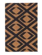 Door Mat, Hdindi, Nature/Black Home Textiles Rugs & Carpets Door Mats ...