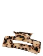 Lenoites Eco-Friendly Hair Claw Nude Leopard Beige