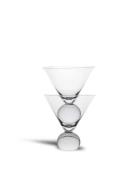 Glass Spice 2Pcs/Set Home Tableware Glass Cocktail Glass Nude Byon
