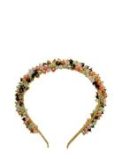 Pipol's Bazaar Molly Beaded Headband Multigreen Multi/patterned