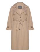 ONLY Carmakoma Carchloe Trenchcoat Single B.otw Beige