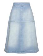 Mads Nørgaard Bles Denim Lunar Skirt Blå