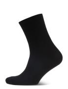 Mp Denmark Fine Wool Rib Socks Svart