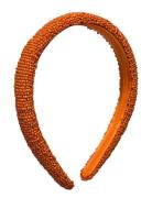 Becksöndergaard Solid Slim Beaded Hairbrace Orange