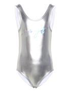 Hugo Kids Swimming Costume Silver